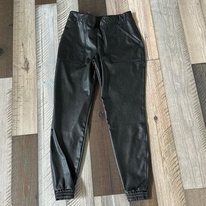 Spanx size xl leather jogger worn once